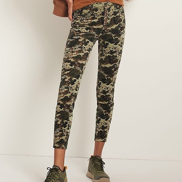 PILCRO High-Rise Button-Fly Skinny Corduroy Pants - Picture 2 of 12